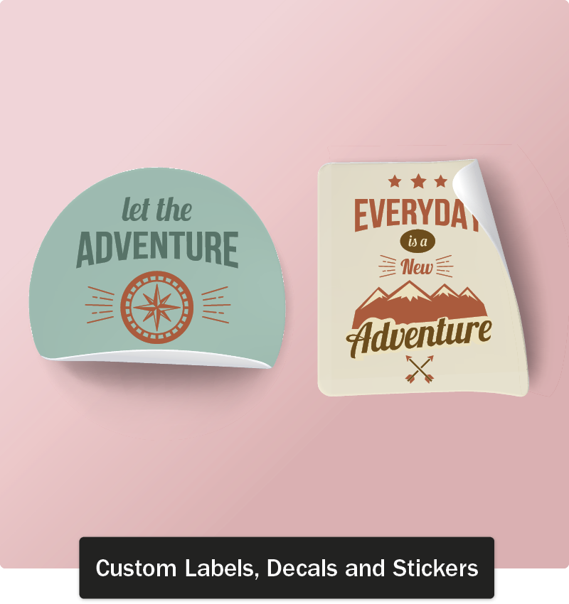 Custom Labels, Decals and Stickers – Inkifingus