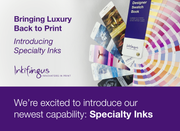 Bringing Luxury Back to Print with Specialty Inks